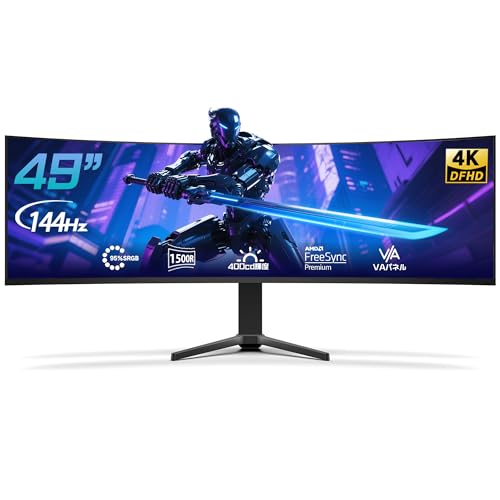 Amazon.co.jp: Dobios 49インチ ゲーミングモニター 4K（3840